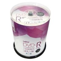 リーダーメディアテクノ DVD-R(1回録画用、100枚 スピンドルケース) L-CP100P 1個（直送品）