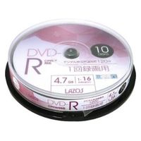 リーダーメディアテクノ DVD-R(1回録画用、10枚 スピンドルケース) L-CP10P 1個（直送品）