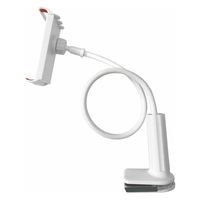 リーダーメディアテクノ クランプ式アームスタンド(タブレット用、ホワイト) L-TAA-W 1個（直送品）