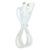 リーダーメディアテクノ TypeC - ケーブル L型 70W 1M(ホワイト) L-TCL70-10 1個（直送品）