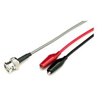 DreamSound BNCコネクタ-みの虫クリップ(赤/黒)付き同軸テストリード(1m) MB-1.5D2V-1M 1個（直送品）