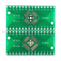 GB ピッチ変換基板 QFP32ピン 0.65mmピッチ 0.8mmピッチ QFP32(0.65-0.8) 1枚（直送品）