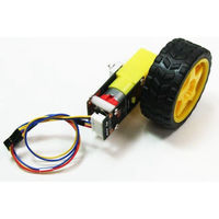 JAPANROBOTECH エンコーダ付ギヤードDCモータ(タイヤ付属) RDO-502EN 1個（直送品）