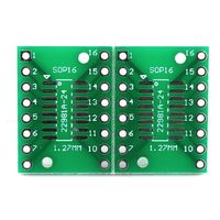 GB ピッチ変換基板 SOP16ピン 1.27mmピッチ 0.65mmピッチ SOP16(1.27-0.65) 1枚（直送品）