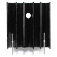 GB 放熱器 23x16x25mm 黒 WH231625B 1個（直送品）