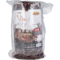 iiもの本舗 hokotto ふわふわマイクロファイバーひざ掛け大判 100×140cm BR 4589596695235 1枚（直送品）