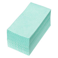 （限定）抗菌・防カビ カウンタークロス レギュラー 約30×60cm グリーン 1セット（1パック（100枚入）×5）帝人フロンティア オリジナル