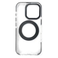 エアージェイ iphone16pro用 Magsafe対応スタンドリング付背面ケース BK AC-P24P-CMR 1個（直送品）