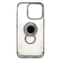 エアージェイ iphone16pro用 リングスタンドケース SL AC-P24P-MR 1個（直送品）