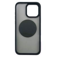 エアージェイ iphone16promax用 スタンドリング付背面ケース BK AC-P24PX-MRS 1個（直送品）