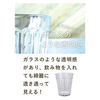 シービージャパン コップ 270ml レトログラス プラスチック クリア 406069 1個（直送品）