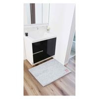 オカトー バスマット 大判 ひとひらのバスマット 60×90cm 雲 408717 1個（直送品）