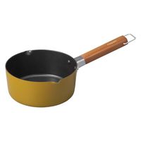 シービージャパン ミルクパン 16cm IH対応 copan ちょこっとミルクパン マスタード 408789 1個（直送品）