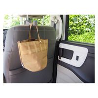 オカトー ゴミ箱 車 ダストボックス matka 2WAY 吊り下げ ベージュ 411980 1個（直送品）