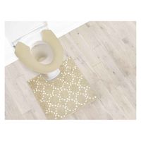 オカトー 便座カバー 洗浄暖房用型 ナチュラル ベージュ 413679 1個（直送品）