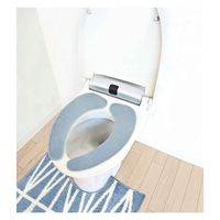 オカトー 便座シート ナチュラル 貼るだけ便座シート ブルー 414160 1個（直送品）