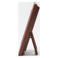 アデッソ 革風日めくり電波時計 FL-9254DBR 1台（直送品）