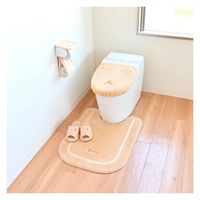 オカ 蓋カバー トイレ U型 O型 洗浄暖房型 兼用 コムフォルタ6 ベージュ 437376 1個（直送品）