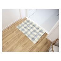 オカトー バスマット ワッフル 40×60cm Ag+抗菌ワッフルバスマット グレー 437459 1個（直送品）