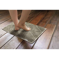 オカトー バスマット Fuka-Fuwa!! 40×60cm ベージュ 438180 1個（直送品）