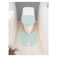 オカトー フタカバー メリージェラート 兼用フタカバー トイレフタカバー トイレ ミント 450208 1個（直送品）