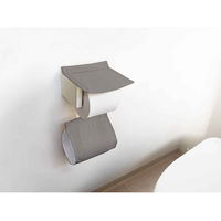 オカトー ペーパーホルダーカバー ホルダーカバー ナチュラル グレー 450327 1個（直送品）