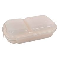 シービージャパン 弁当箱 1段 400ml 盛り付けしやすい弁当箱 ドームマン ピンク 451357 1個（直送品）