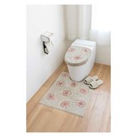 オカ トイレフタカバー 兼用タイプ フローリア ベージュ 458760 1個（直送品）