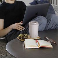 シービージャパン コンビニカップ フタ付き M GOMUG QAHWA 保温 保冷 ステンレス アイボリー 469551 1個（直送品）