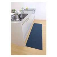 サンベルム キッチンマット 56×180cm PallyPally ブルー 451835 1個（直送品）