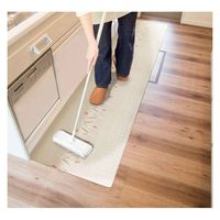 オカトー 拭けるインテリアマット 60x240 ドット チューリップ 436014 1個（直送品）