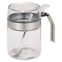 シービージャパン 調味ポット 250ml atomico 食洗機対応 耐熱ガラス製 470085 1個（直送品）