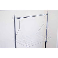 オカトー タオルハンガー ステンレス そのまま引っ掛けるだけバーフックシェルフ Mサイズ 413641 1個（直送品）