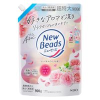 ニュービーズ ローズ＆マグノリアの香り 詰め替え 超特大 900g 1セット（1個×6） 衣料用洗剤 花王
