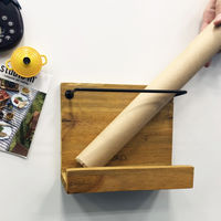 ウッド×アイアンラップラック ナチュラル studio CLIP