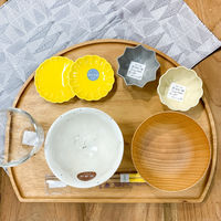 ウッド半月トレー ナチュラル studio CLIP