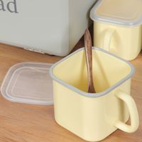 琺瑯持ち手ストッカー 14 クリーム studio CLIP