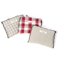 daily CLIP リネンパッカブルバッグ レッド studio CLIP