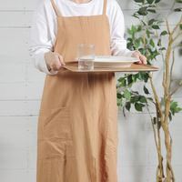daily CLIP ジャンスカエプロン ベージュ studio CLIP