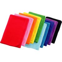 重光商事 大判カラーブランケット【70×140cm】 レッド 05-041 1枚