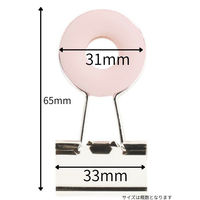 ベロス ドーナツクリップ ライトピンク DCD-11LP 1個