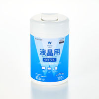 エレコム ウエットティッシュ 液晶用 ボトル 110枚 WCーDP110B 1個（直送品）
