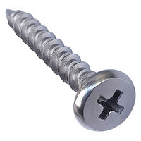 山喜産業　樋受ビス　アンカー穴用　ステンパシペート　４．６×３８mm　1箱（380本入）（直送品）