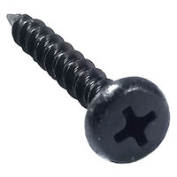 山喜産業　樋受ビス　アンカー穴用　ステン黒　４．６×３８mm　1箱（380本入）（直送品）