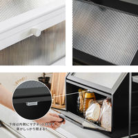 武田コーポレーション ブレッドケース 2段 LN-H-BC2BK 1箱(1個入)（直送品）