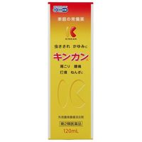 キンカン 120ml　虫さされ かゆみ 肩こり【第2類医薬品】