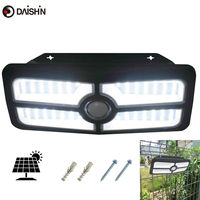 大進 人感 センサーライト ソーラーライト 屋外 防雨 LED DLS-WL010 1セット（1台×2）（直送品）