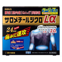 サロメチールジクロLα 7枚 佐藤製薬 腰痛 筋肉痛 ねんざ 関節痛【第2類医薬品】