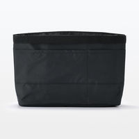 無印良品 ナイロンバッグインバッグ 黒 約２７×１１×１８．５ｃｍ 良品計画