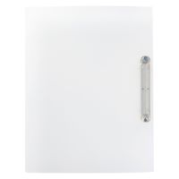 無印良品 ポリプロピレンファイル ２穴 リング式 Ａ４サイズ用 約縦３０９×横２４１×背幅２９ｍｍ 1セット（1個×2） 良品計画